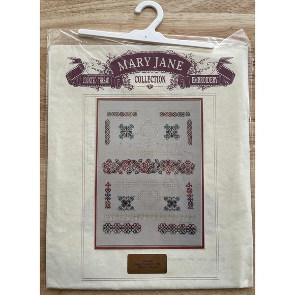 Mary Jane Collection FIESTA 20x27cm embroidery pattern - Picture 1 of 5